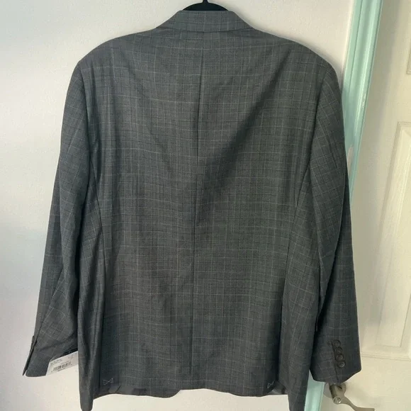 Hart Schaffner Marx Plaid Pattern Blazer 44